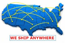 US map nationwide shipping